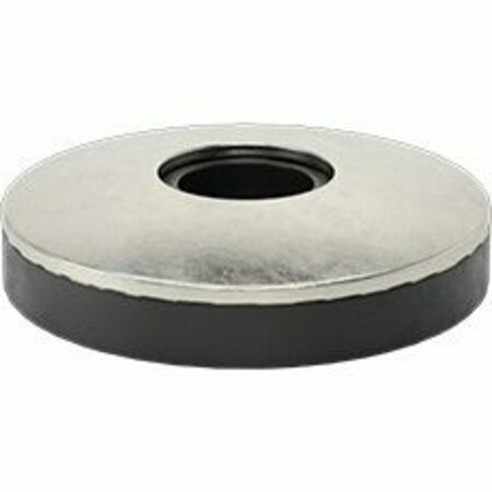 BSC PREFERRED 18-8 Stainless Steel with Neoprene Rubber Sealing Washer for No. 8 Screw 0.18 ID 0.5 OD, 100PK 94709A211